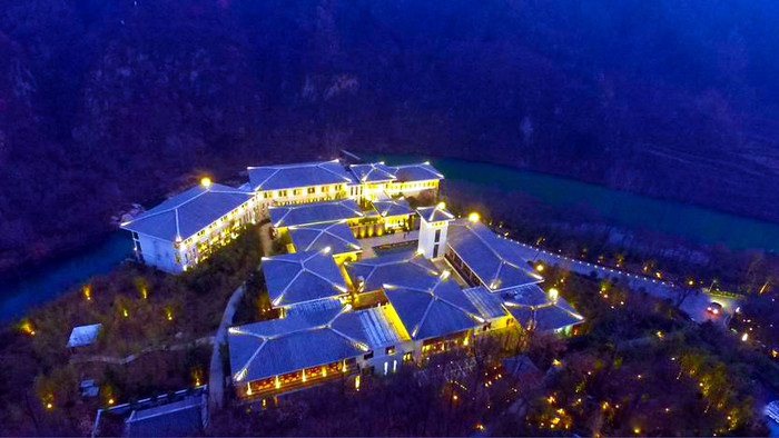 SCpower Dimmable LED Driver Project Funiu shanju spring resort hotel