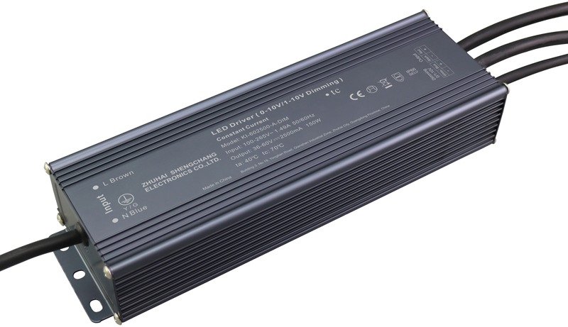 150W 0/1-10V constant current dimmable LED driver