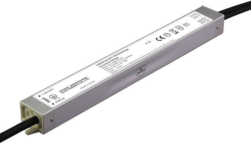 36W IP67 0/1-10V constant voltage dimmable LED driver